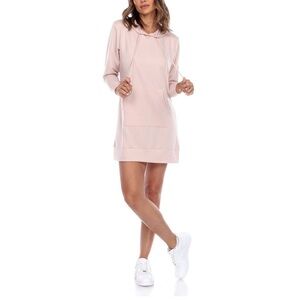 WHITE MARK  Blush Pink Hoodie Dress  | Size  XL | NWT